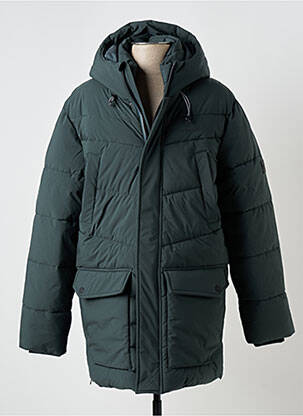 Doudoune poches a capuche vert RAGWEAR homme