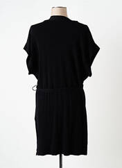 Gilet manches courtes noir KAFFE pour femme seconde vue