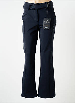 Pantalon flare bleu SUN VALLEY pour femme