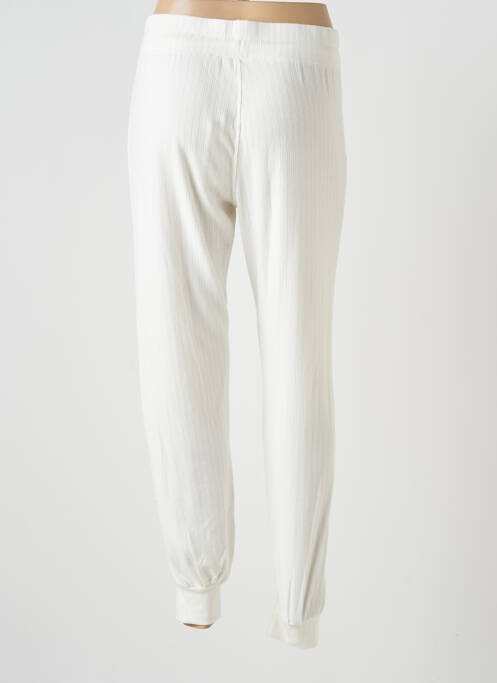 Jogging stretch taille normale blanc SUN VALLEY femme