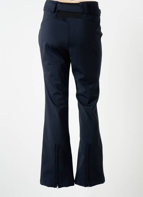 Pantalon flare bleu SUN VALLEY pour femme