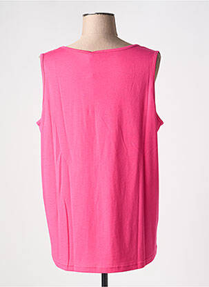 Débardeur coupe droite sans manche rose JENSEN femme