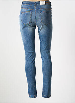 Jeans coupe slim stretch taille normale bleu B.YOUNG femme