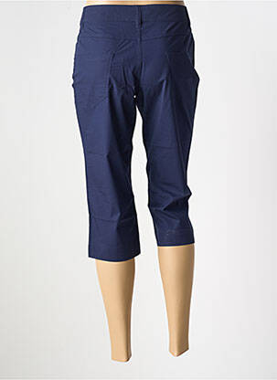 Pantacourt stretch bleu JENSEN femme