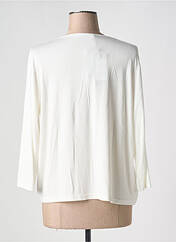Gilet manches longues blanc TELMAIL pour femme seconde vue