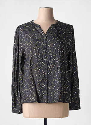 Chemisier noir AGATHE & LOUISE pour femme