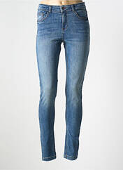 Jeans coupe slim bleu B.YOUNG pour femme seconde vue