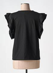 T-shirt noir MCM pour femme seconde vue