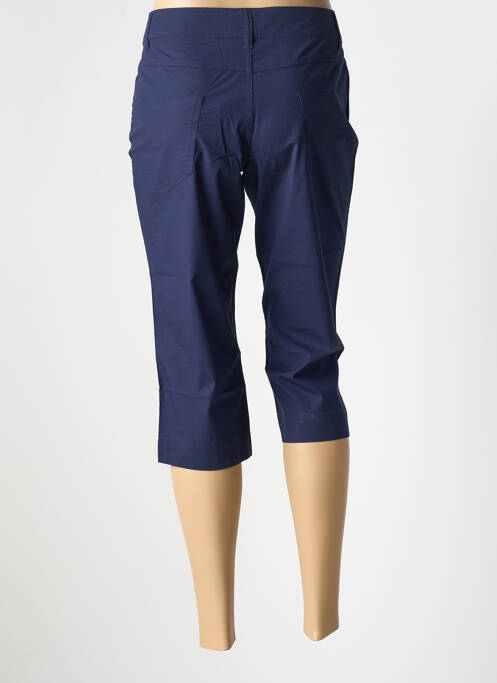 Pantacourt stretch bleu JENSEN femme