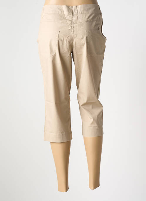Pantacourt stretch beige JENSEN femme