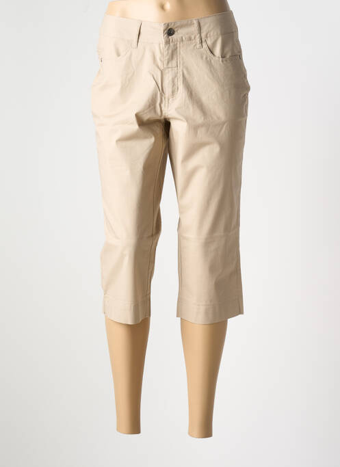 Pantacourt beige JENSEN pour femme