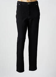 Pantalon slim taille élastique taille normale noir WALTRON femme