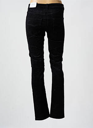 Pantalon droit stretch taille normale noir BRANDTEX femme