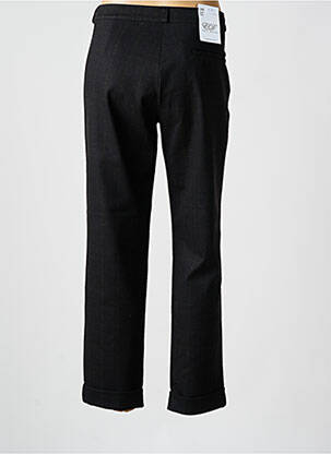 Pantalon droit stretch taille normale noir EAST DRIVE femme