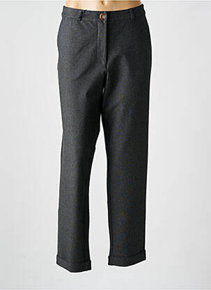 Pantalon droit stretch taille normale gris EAST DRIVE femme