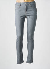Jeans coupe slim gris KANOPE pour femme seconde vue