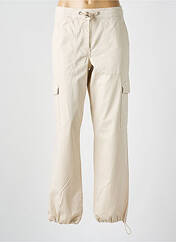 Pantalon cargo beige COPENHAGEN pour femme seconde vue