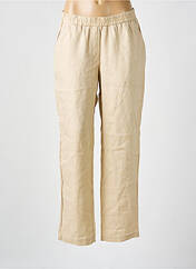 Pantalon large beige COPENHAGEN pour femme seconde vue