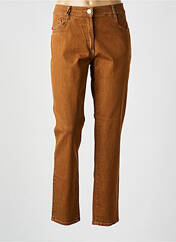 Pantalon slim marron EAST DRIVE pour femme seconde vue