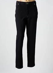 Pantalon slim noir WALTRON pour femme seconde vue