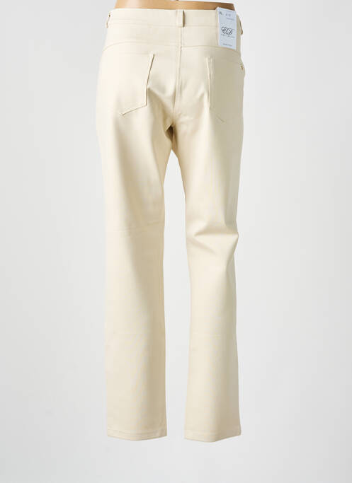 Pantalon droit beige EAST DRIVE femme