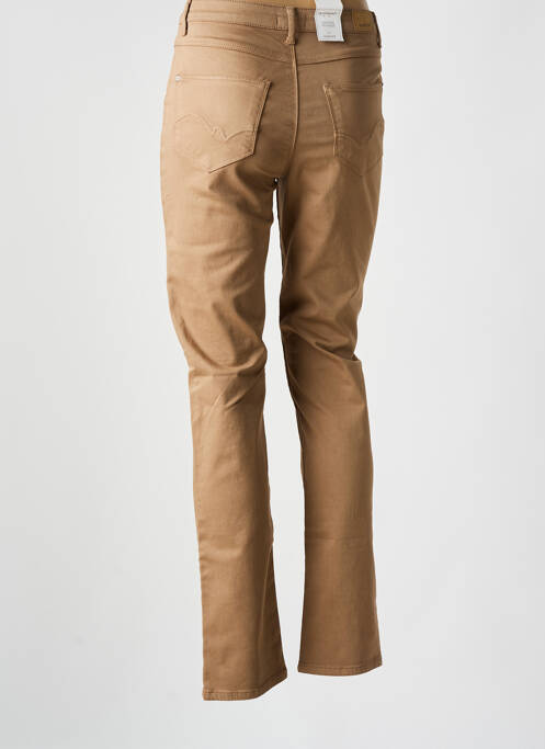 Pantalon slim marron KANOPE pour femme