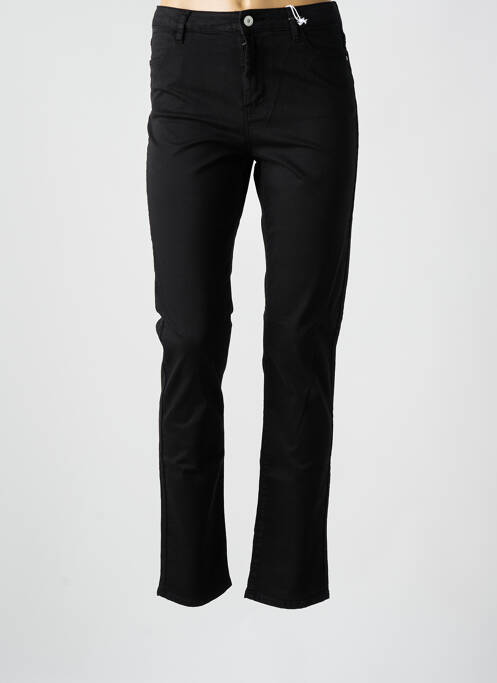 Pantalon slim noir KANOPE pour femme