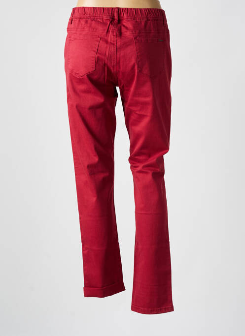 Pantalon slim rouge S.QUISE pour femme