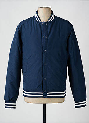 Doudoune manches longues sans capuche bleu JACK & JONES homme
