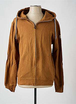 Veste casual resserrée sur le bas marron DEELUXE homme