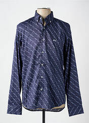 Chemise manches longues bleu DARIO BELTRAN pour homme seconde vue