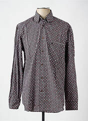 Chemise manches longues marron BANDE ORIGINALE pour homme seconde vue