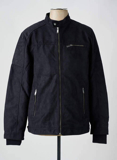 Blouson noir DEELUXE pour homme