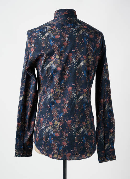 Chemise manches longues bleu BENSON & CHERRY pour homme