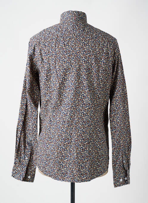 Chemise manches longues bleu CAMBRIDGE pour homme