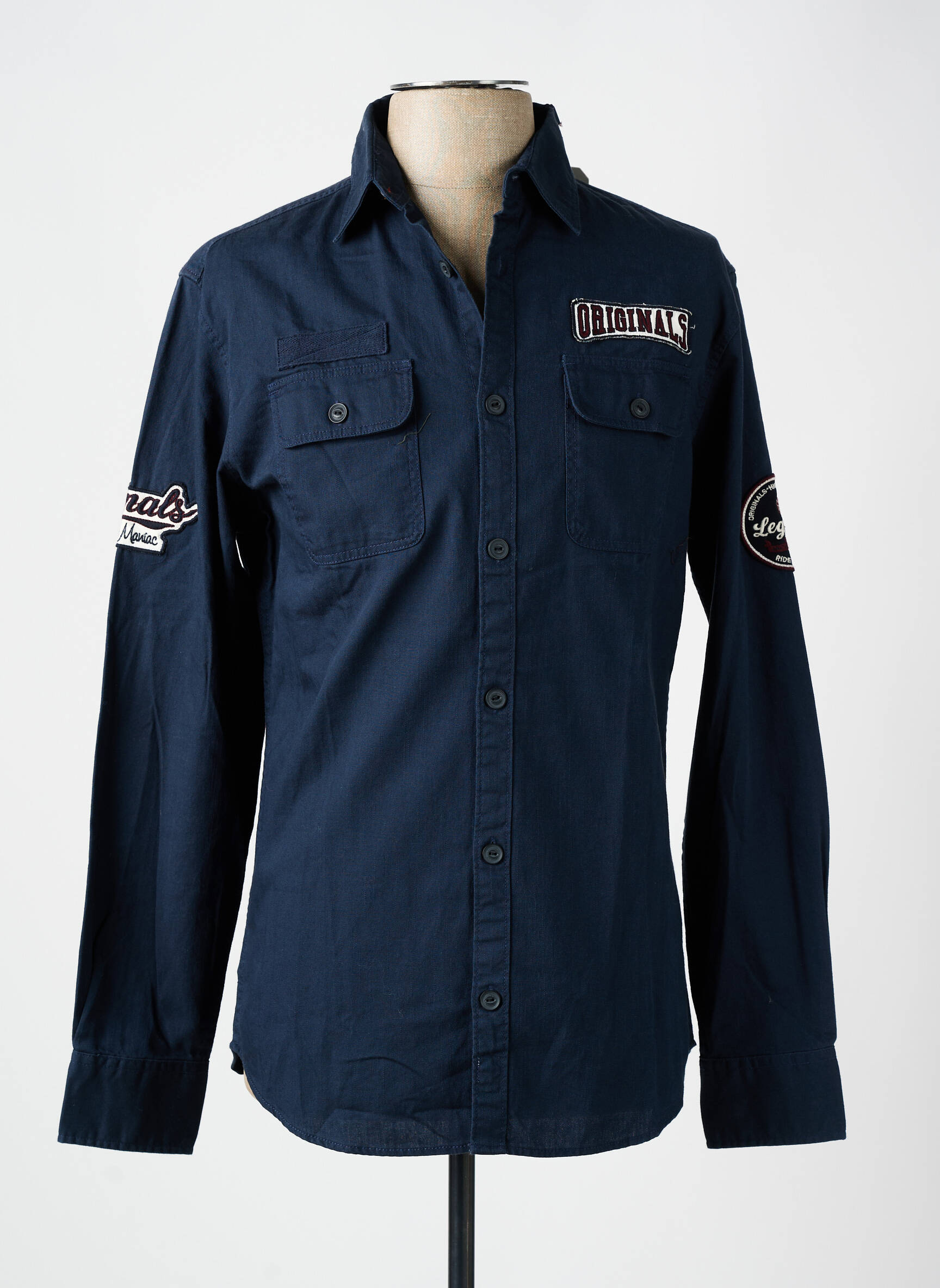 Chemise à manches longues pour homme, Streetwear, ... – Grandado
