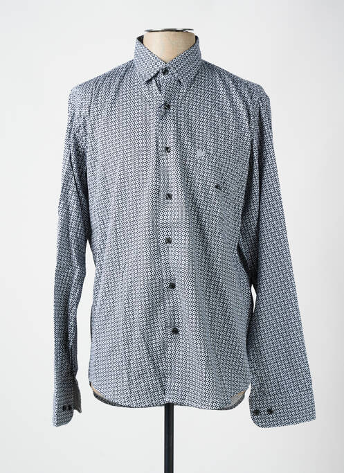 Chemise manches longues gris DARIO BELTRAN pour homme