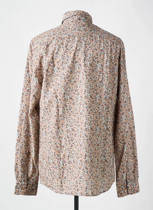 Chemise manches longues marron CAMBRIDGE pour homme