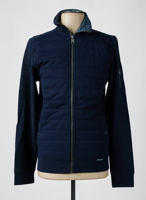 Veste casual bleu TOM TAILOR pour homme