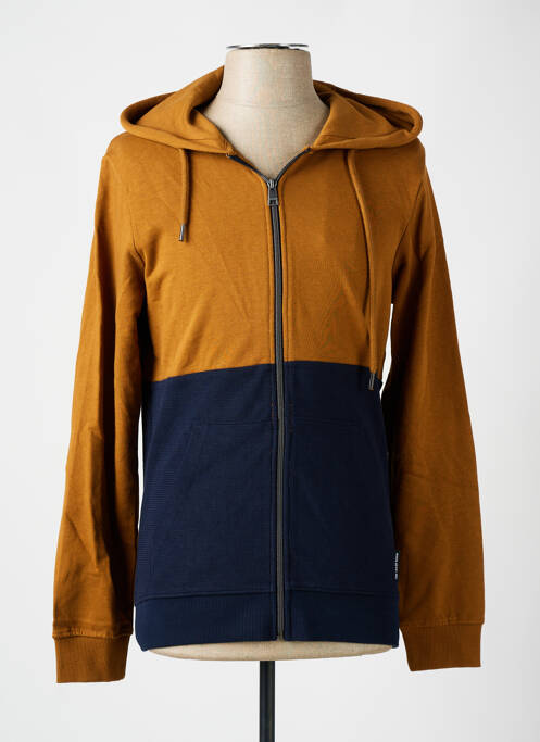 Veste casual marron TOM TAILOR pour homme