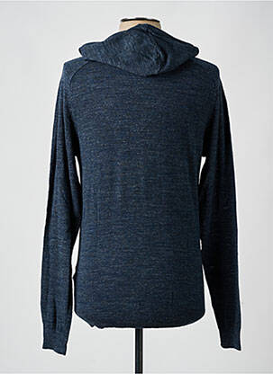 Pull stretch manches longues bleu TOM TAILOR homme