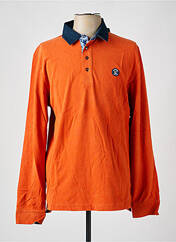Polo orange LA SQUADRA pour homme seconde vue