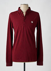 Polo rouge BENSON & CHERRY pour homme seconde vue