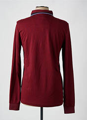 Polo rouge BENSON & CHERRY pour homme seconde vue