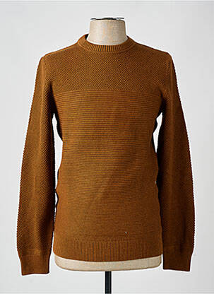 Pull jaune TOM TAILOR pour homme