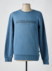 Sweat-shirt bleu JACK & JONES pour homme seconde vue