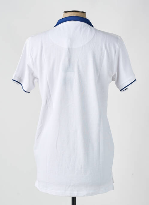 Polo blanc LA SQUADRA pour homme