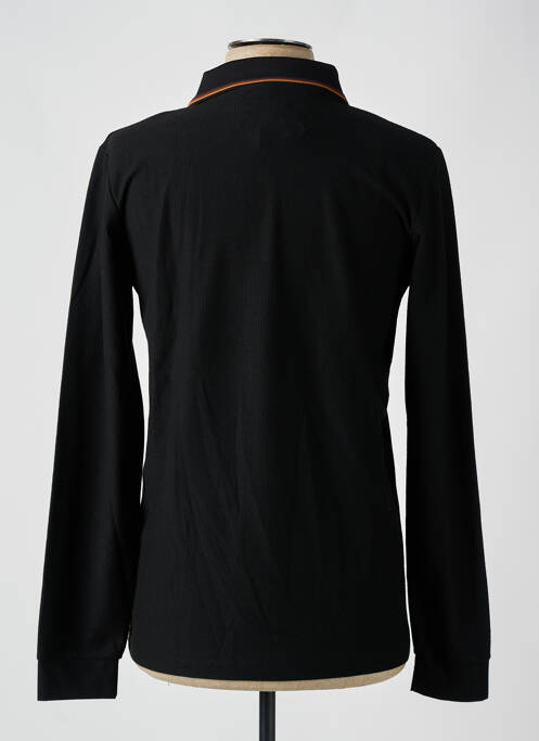 Polo noir BENSON & CHERRY pour homme