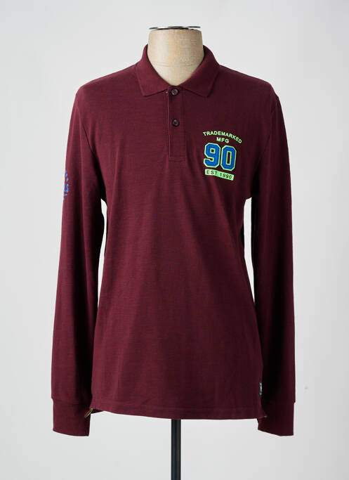 Polo rouge JACK & JONES pour homme