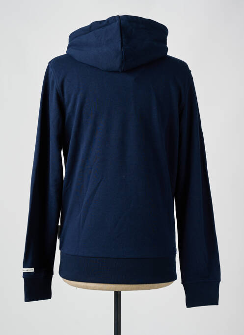 Sweat-shirt à capuche bleu JACK & JONES pour homme